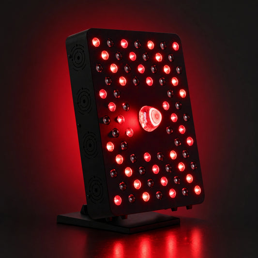 Elioslamp Nettuno photobiomodulation device COB technology, red light therapy home use, Italian design